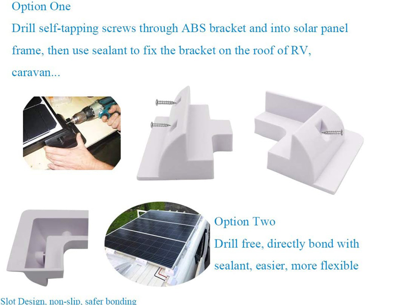 ABS Solar Panel Mounting Brackets