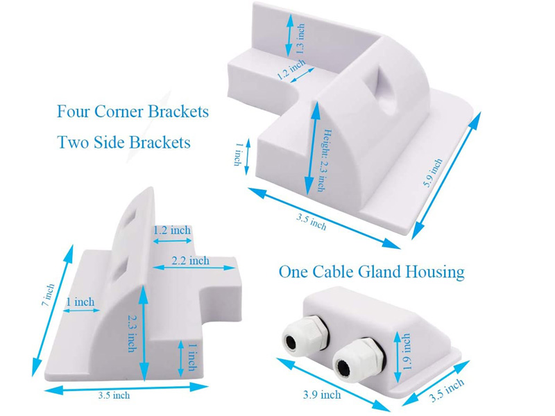 ABS Solar Panel Mounting Brackets